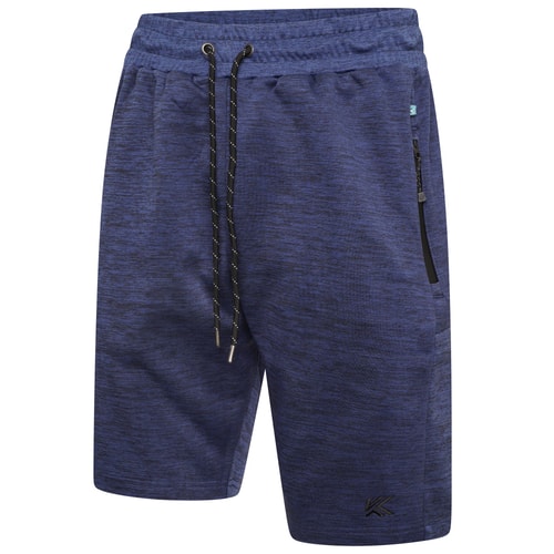 KAM Active Performance Marl Shorts Indigo